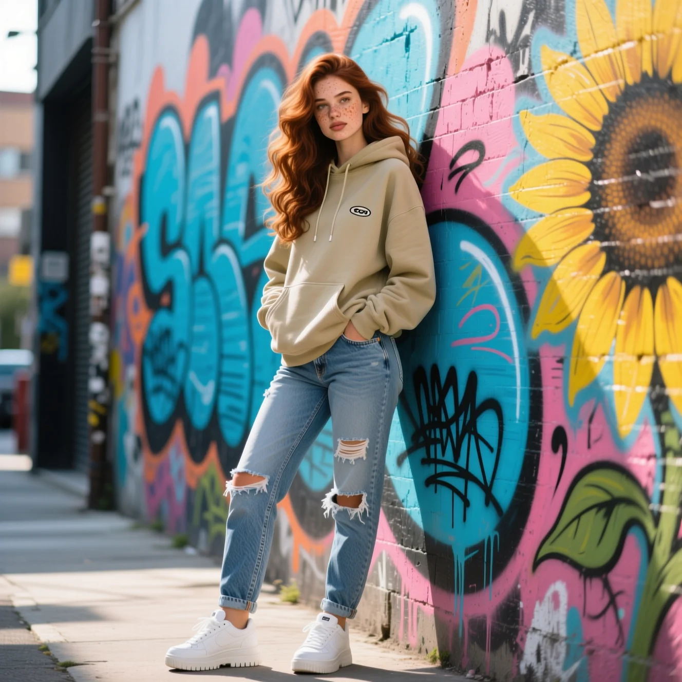 AI influencer look — 02 street