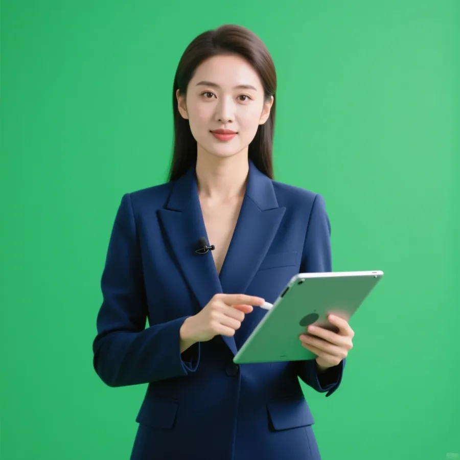 A presenter shot against a plain background