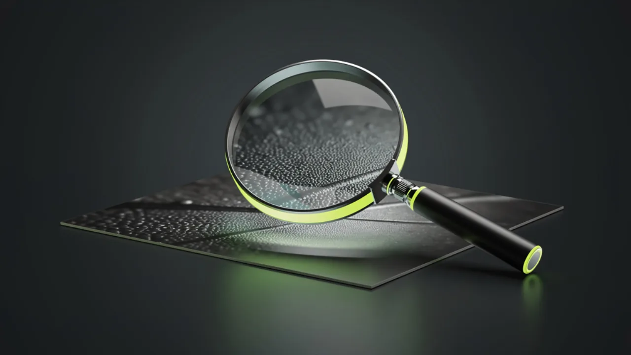 A close-up showing sharp print detail on a 300 DPI image, created with Pixazo AI