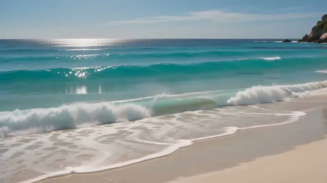 End frame: a turquoise ocean shoreline.