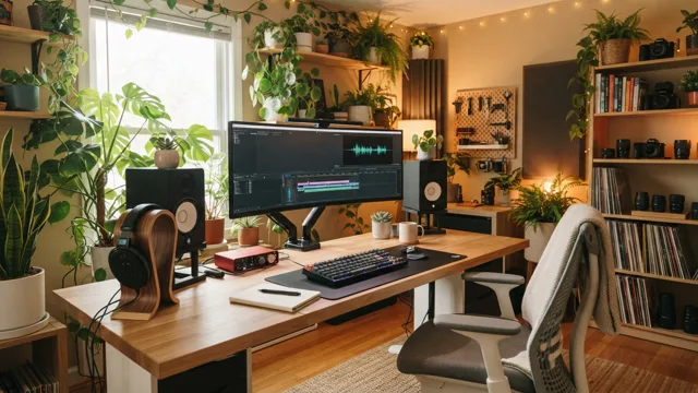A creator workstation with the P Agent open