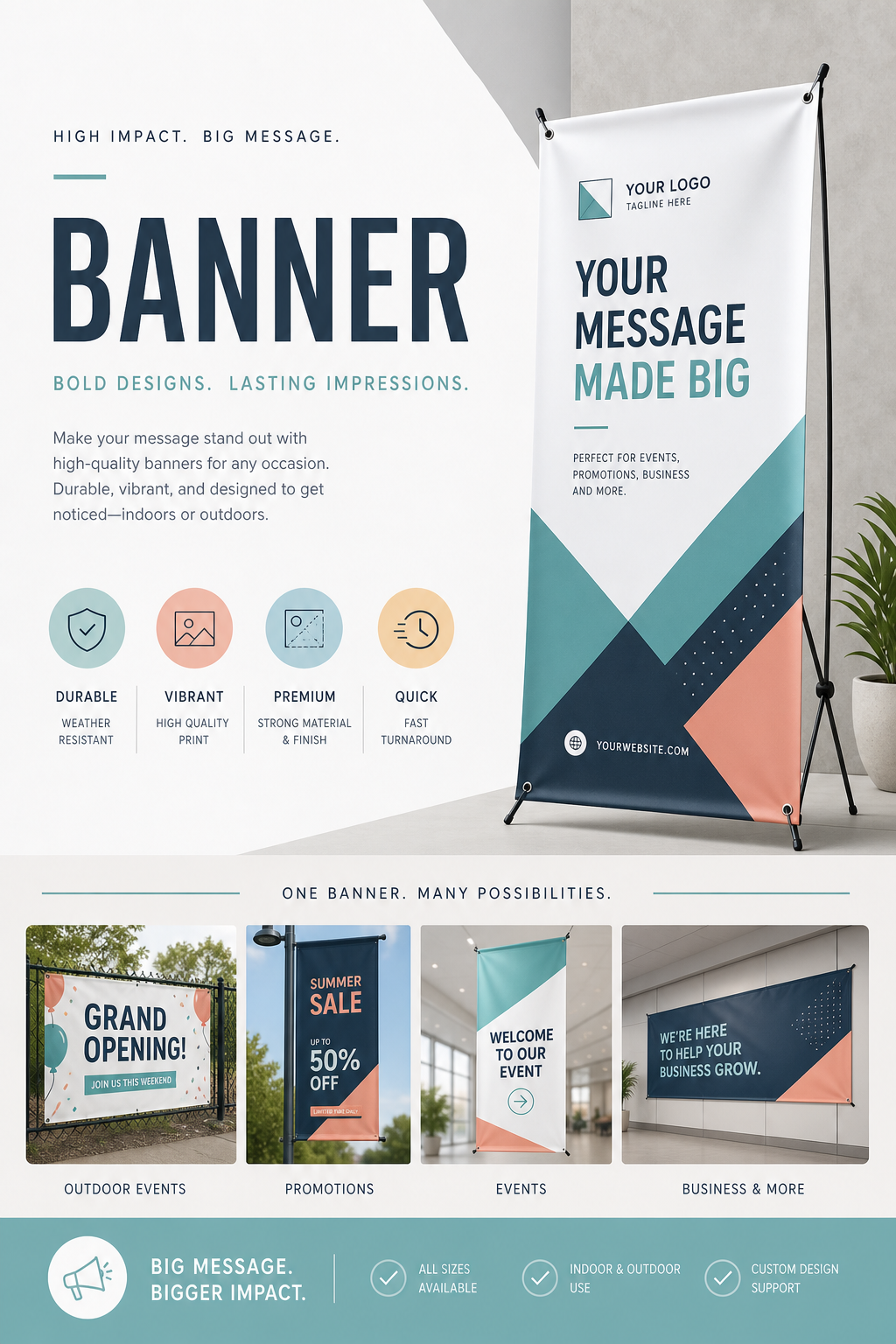 Bannière — modern style web banner