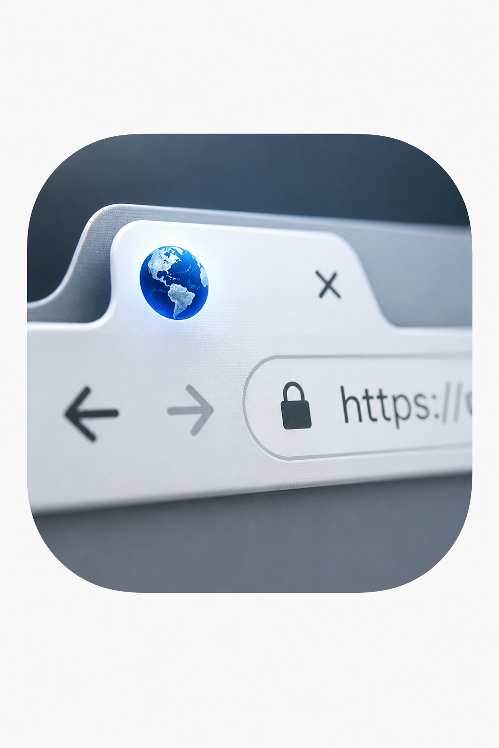 Favicon — photo-realistic style favicon design