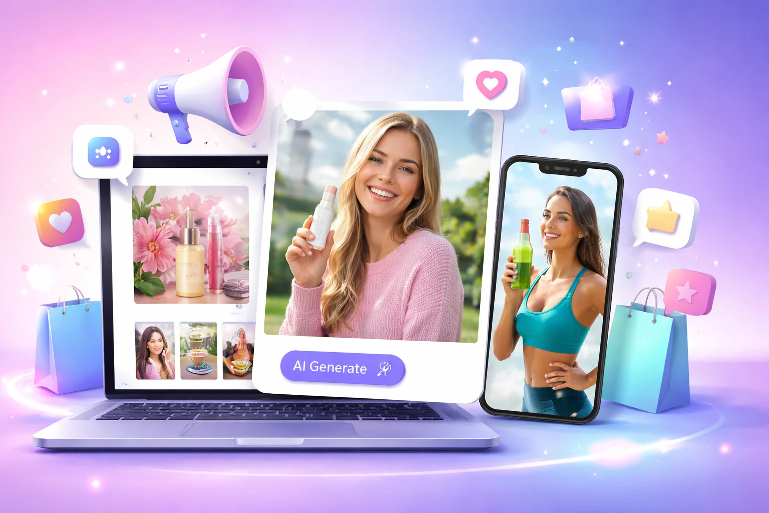 AI UGC Ad Visuals